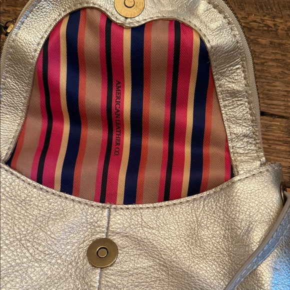 American Leather Co. Metallic Gold Women\'s Backpack main image 5